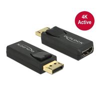 Adattatore DisplayPort 1.2 a HDMI 4K Ultra-HD DeLOCK Nero