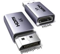 Adattatore DisplayPort a HDMI 4K 60Hz, Unidirezionale, 2 pezzi, UGREEN