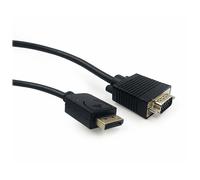 Gembird CCP-DPM-VGAM-6 Cavo DisplayPort a VGA maschio/maschio 1,8 m Nero