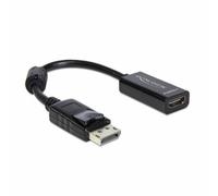 Adattatore DisplayPort con HDMI DELOCK Adaptador DisplayPort > HDMI 13 cm Ner