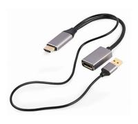 Gembird A-hdmim-dpf-02 4k 2 M Hdmi To Displayport Adapter Argento