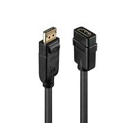 Lindy adattatore cavo displayport/hdmi, m/f, attivo, 15cm