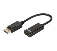 Adattatore Displayport Maschio a HDMI Femmina DLH DY-TU4664B 0,23 m Nero