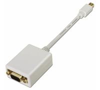 Adattatore DisplayPort Mini a VGA Aisens A125-0136 Bianco 15 cm