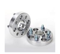Adattatore Distanziale Ruota 2 Pezzi Adattatori Universali Per Distanziali Ruote Auto PCD 4x114.3 15 20 25 30 35 Mm Hubcentric 60.1 Mm Dado 12 * 1.5 Distanziali Per Cerchi(2PCS 15mm Silver)