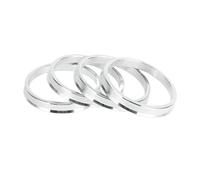 Adattatore Distanziale Ruota 4 Pezzi Anelli Centraggio Mozzi Ruota Universali Auto Da 54.1-67.1 Mm Diametro Interno A 72.6 Mm Diametro Esterno Accessori Pneumatici Lega Alluminio(4pcs 72.6-64.1mm)