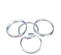 Adattatore Distanziale Ruota 57,1-66,5 66,6-72,56 72,56-74,1 66,6-74,1 58,1-63,4 58,1-65,1 Mm 4 Pezzi/set Di Anelli Centraggio Mozzo In Alluminio(57.1-66.5mm)