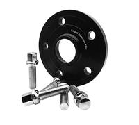 Adattatore distanziale ruota PCD 5x110 CB 65,1 mm compatibile for JEEP Cherokee Renegade Compass e Alfa Romeo Stelvio Giulia 2 pezzi (1 paio)(Black adapter 20mm)