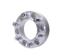 Adattatore distanziale Ruota PCD 6x139.7 CB 67.1mm per Mitsubishi per Pajero per separatore in Lega di Alluminio forgiato 2 Pezzi 1 Coppia Nero 35mm (Argento 30mm)