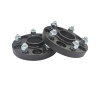 Adattatore Distanziale Ruota Per Toyota Per Camry Per Corolla Lega Alluminio 2 Pezzi 5 * 114,3|5x4,5"|64,1 Mm|12 * 1,5|15|20|25 Distanziale Adattatore Universale Ruota(Nero,15mm)