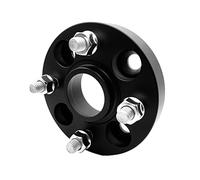 Adattatore Distanziali Ruota PCD 4x100 CB 57,1 Mm Compatibile For BMW E30 Coupe A2 E VW Golf MK1 MK2 In Lega Di Alluminio Forgiato 2 Pezzi (1 Paio)(2PC black-15mm)