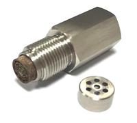 Adattatore distanziatore per sensore di ossigeno O2 catalitico mini universale da 90 gradi, 135 e 180, luce motore CEL Sensori massa aria per auto(180 degree spacer)