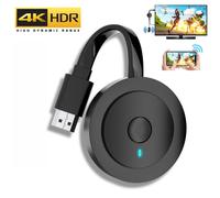 Adattatore dongle HDMI wireless 4K 1080P, ricevitore WiFi per la trasmissione di film e programmi per iPhone, iPad, iOS, Android, table