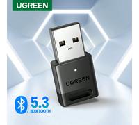 Adattatore dongle UGREEN Bluetooth 5.4 trasmettitore-ricevitore per PC, compatibile con Windows 8.1, 10 e 11, supporta tastiera, mouse e altoparlanti senza fili, plug-and-play Tagli UnicaABS