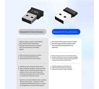 Adattatore dongle USB Bluetooth 5.4 per PC per altoparlante wireless mouse tastiera musica ricevitore audio trasmettitore
