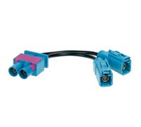 Adattatore doppia antenna FAKRA (m)->2x Fakra Z (f)