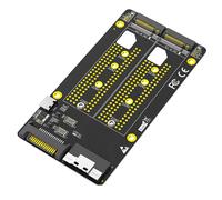 Adattatore doppio SSD NVME M.2 2X a SFF-8654 8X (scheda madre con biforcazione PCIe)