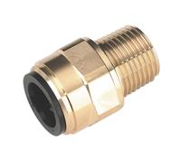 Adattatore Dritto Sealey 15Mm X 1/2"BspT Ottone Speedfit MM011504N) CAS15BSA