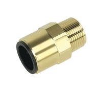 Sealey Dritto Adattatore 22mm X 1.9cmBSPT Ottone Speedfit MM012206N) CAS22BSA