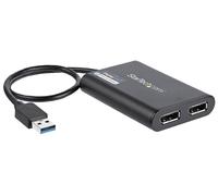 Adattatore Dual DisplayPort USB3.0, 4K 60HZ - STARTECH