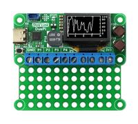 Adattatore DUELink DuePi Raspberry Pi HAT - Aggiungi un display, pulsanti e cicalino a qualsiasi Raspberry Pi (incluso Pi Zero) | Controllo hardware con semplici comandi Python, Javascript o .NET