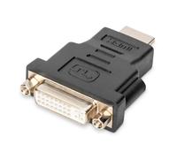 ASSMANN Electronic AK-330505-000-S cable gender changer HDMI A DVI-I (24+5) Nero ( AK-330505-000-S )