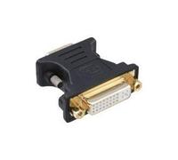 Adattatore DVI-A - presa analogica 24+5 su spina HD a 15 pin VGA - placcato oro