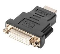 ASSMANN Electronic AK-330505-000-S cable gender changer HDMI A DVI-I (24+5) Nero ( AK-330505-000-S )