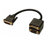 Adattatore DVI LINDY 41215 18 cm Nero