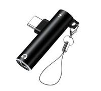 Adattatore e Ricarica per Cuffie USB C - 2 in 1 Adattatore USB C a Jack da 3.5mm Supporta PD Ricarica Rapida per iPhone 16 15 PRO Max iPad Samsung S25 S24 S23, Huawei, XIAOMI, Google Pexl