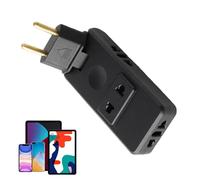 Adattatore elettrico per Europa,Adattatore per presa europea - Adattatore per caricabatterie da viaggio con presa a muro portatile 4 in 1, da viaggio con presa europea ruotabili a 180° per ta