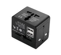 Adattatore elettrico universale con 2 USB - Karma CC 9598USB