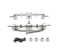 Adattatore esadecimale Ruota da 12 mm per l'aggiornamento 'Auto RC 1/12 Compatibile con Accessori per Assi del portale Anteriore e Posteriore MN168(Silver)