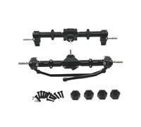 Adattatore esadecimale Ruota da 12 mm per l'aggiornamento 'Auto RC 1/12 Compatibile con Accessori per Assi del portale Anteriore e Posteriore MN168(Black)