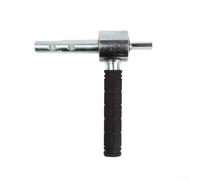 Adattatore esagonale da 19 cm per trivelle di ghiaccio compatibile con interfacce a connessione rapida da 18 mm e 20 mm e costruito per l'efficienza sul campo