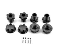Adattatore esagonale per ruote in lega di alluminio da 17 mm # 8654 RC parti di aggiornamento per TRAXXAS Maxx Sledge E-Revo 2.0 VXl RC Car (nero)