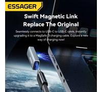 ADATTATORE ESSAGER OTG 140W da USB FEMMINA TYPE-C a MAGSAFE 3 MACBOOK MAC