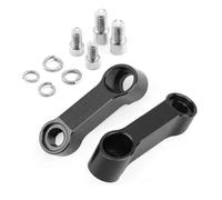 Adattatore Estensione Specchietto Retrovisore Per Suzuki Accessori | DL250 DL650 DL1000 Per V-Strom 800DE 650 250 1050 XT(Black)