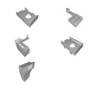Adattatore Estrusore Titan per Formbot Trex2 Stampante 3D Condotto Fan E3D