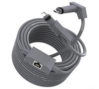 Adattatore Ethernet 2 in 1 per Starlink Gen 2, adattatore di rete cablato per connessione Internet, CMR 26AWG per cavo di ricambio Starlink dotato di porta RJ45 (10 m)