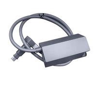 Adattatore Ethernet Adattatore Internet Satellitare Plug Play V2 Ethernet Connessione di Rete Cablata Adattatore Internet Satellitare Prolunga per Parabola Rettangolare