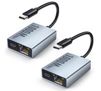 Adattatore Ethernet da 1000 Mbps per Fire TV Stick, adattatore di rete ELECTOP Micro USB a RJ45 Gigabit Ethernet, compatibile con Fire Stick 4K, Chromecast Google Home Mini e altre TV Stick streaming