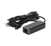 Adattatore Ethernet da Micro USB a RJ45, Adattatore di Rete Cablata 10/100Mbps per Stick TV, Convertitore Ethernet Plug and Play con Alimentatore Esterno per Streaming 4K Stabile