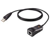 Adattatore Ethernet Da USB-A A RJ45 (RS232 FTDI), 1,2m Nero - UC232BF