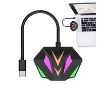 Adattatore Ethernet di tipo C, adattatore Ethernet cablato | Adattatore Ethernet ad alta velocità da 100 Mbps - Adattatore Ethernet per laptop e tablet Connessione stabile senza driver per la