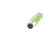 Adattatore Ethernet femmina-femmina M12 D Code 4 pin, connettore accoppiatore industriale Cat5e impermeabile IP67(PCM-0855)