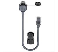 Adattatore Ethernet Gen 3s per V3s standard e, kit convertitore RJ45 impermeabile per esterni, con cavo di prolunga Cat6 per RV Mobile Internet e Dish Router, grigio
