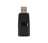 Adattatore Ethernet LAN USB A RJ45 Scheda di Rete USB2.0 da 100 Mbps per PC Laptop Desktop DVB Set Top Box Drive-Free Nero