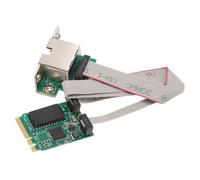 Adattatore Ethernet M.2 E Key 2.5G, Scheda di Rete RJ45 Gigabit Ethernet RTL8125B, per 7/8/8.1/10, Server 2008/2012/2016, per Linux