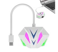 Adattatore Ethernet per laptop: comodità senza sforzo, prestazioni di rete veloci | Goditi la visione di video, il download di file e lo streaming live per una migliore produttività, adattatore Ethern